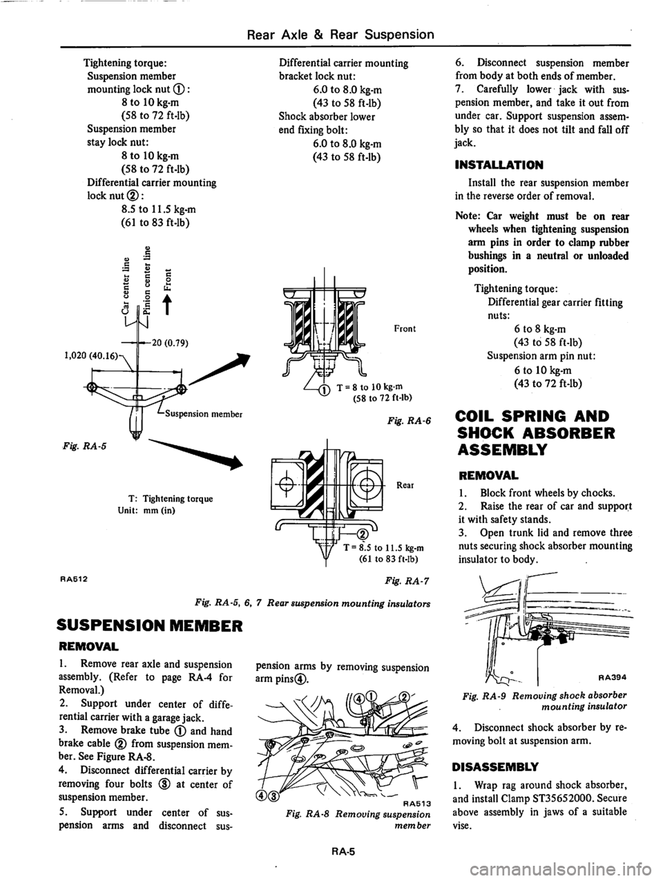 DATSUN 810 1979  Service Manual 