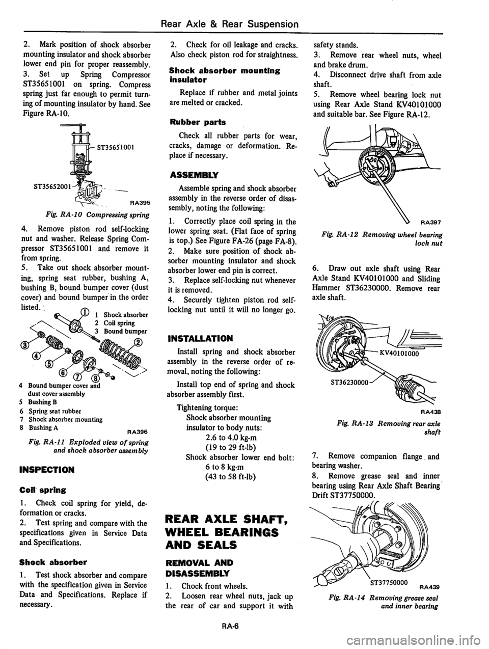 DATSUN 810 1979  Service Manual 