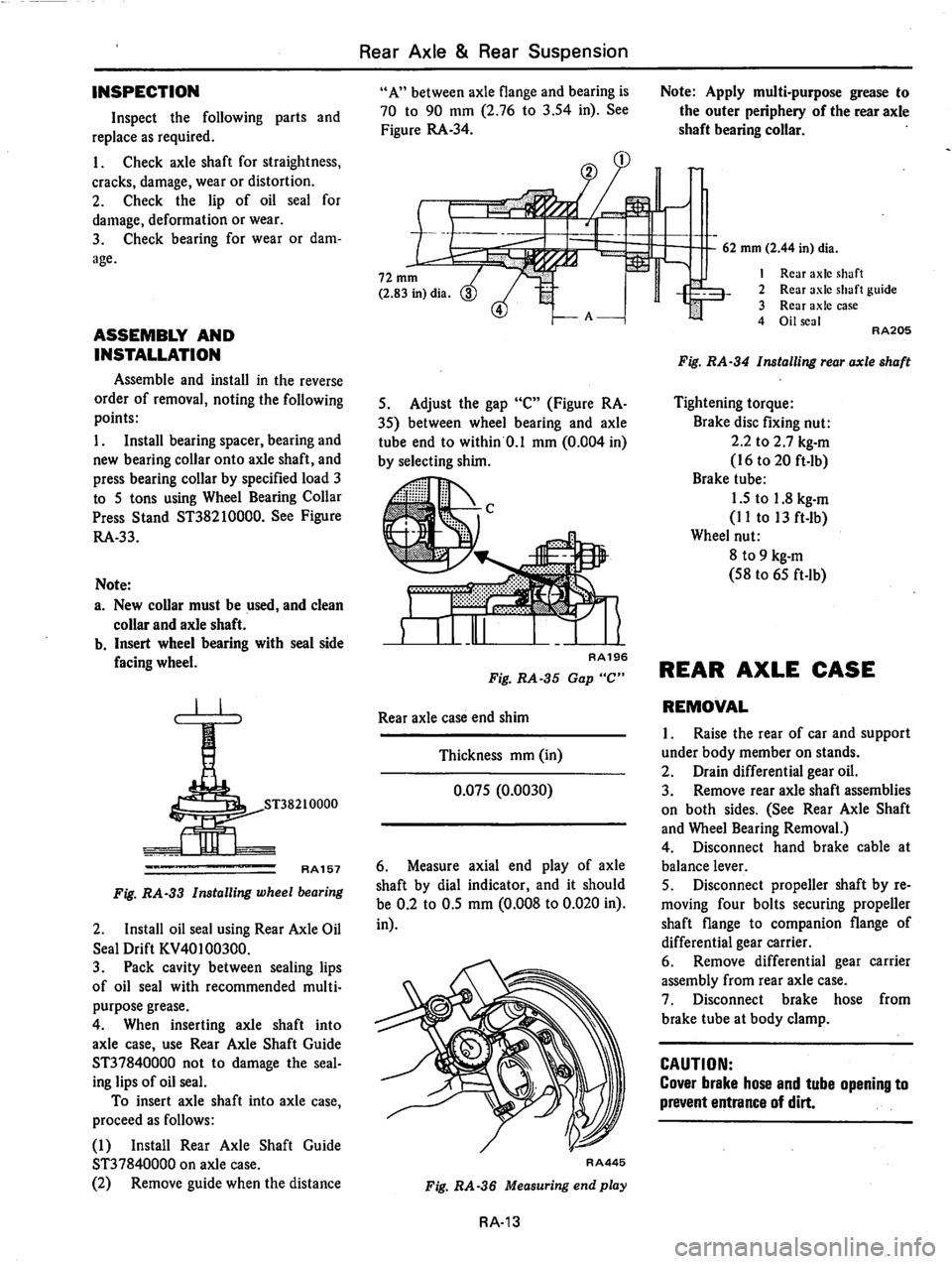 DATSUN 810 1979  Service Manual 