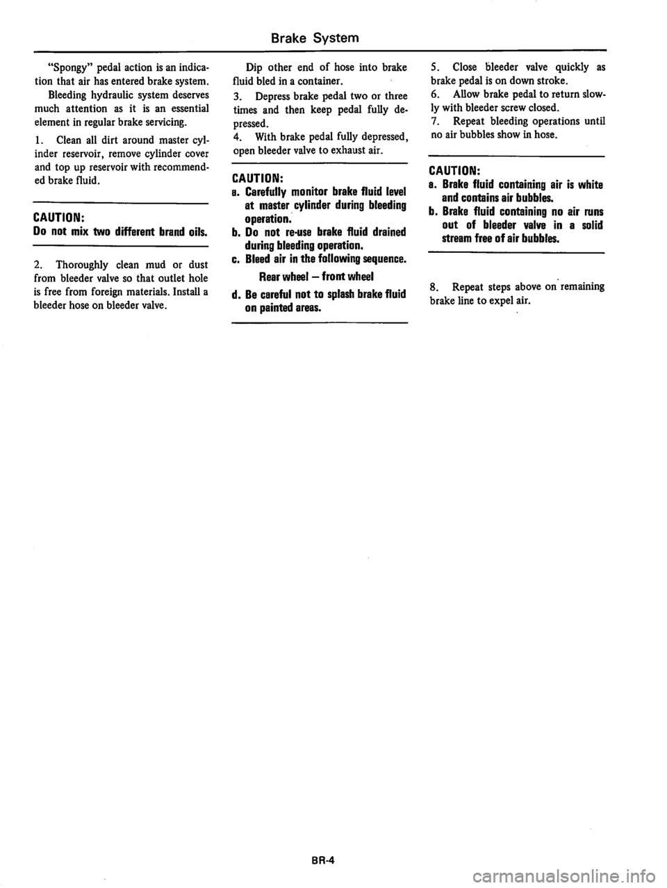 DATSUN 810 1979  Service Manual 