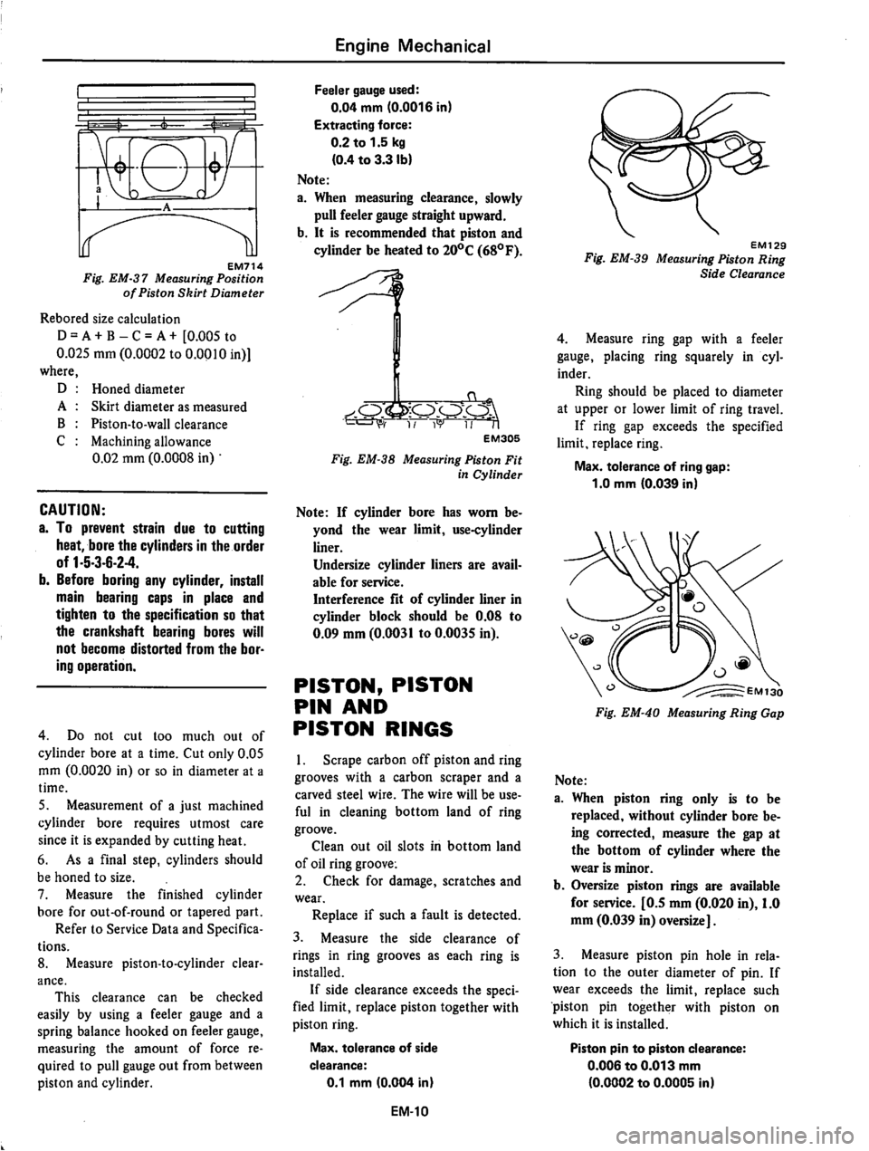 DATSUN 810 1979  Service Manual 