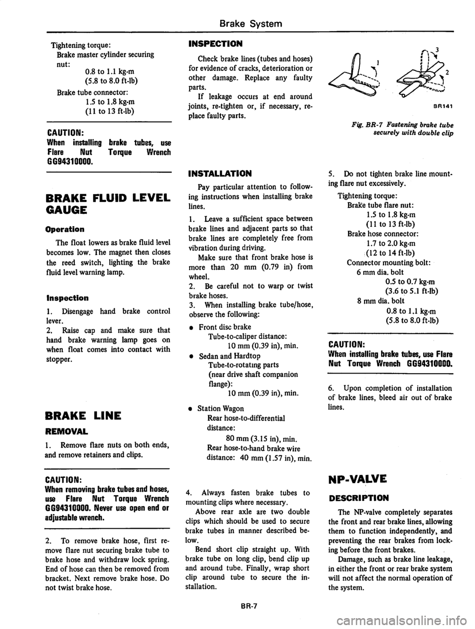 DATSUN 810 1979  Service Manual 