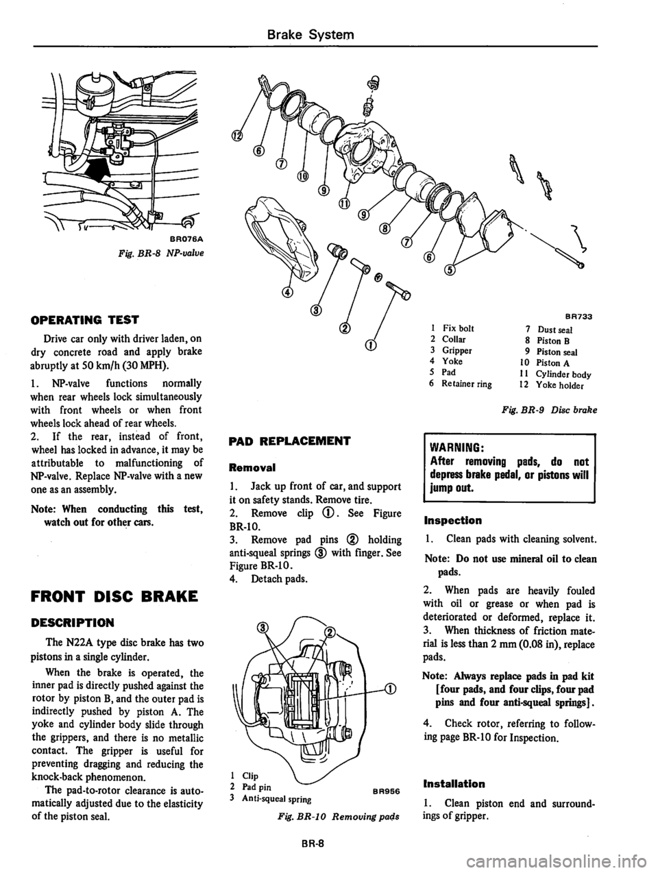 DATSUN 810 1979  Service Manual 