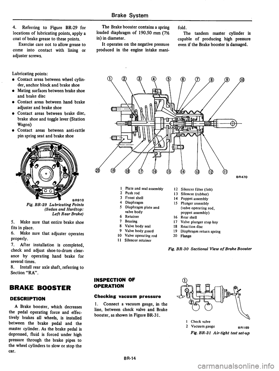 DATSUN 810 1979  Service Manual 