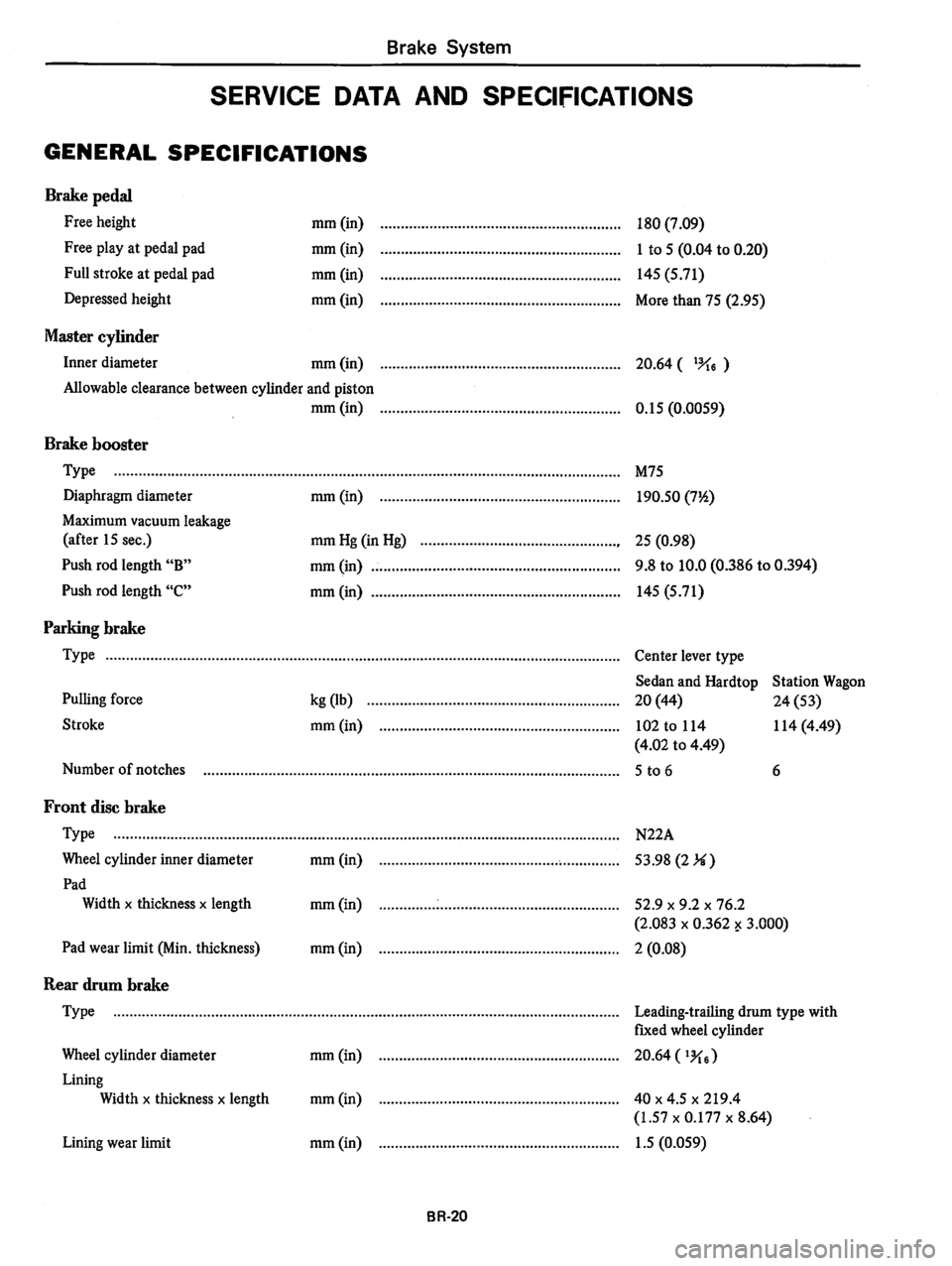 DATSUN 810 1979  Service Manual 
