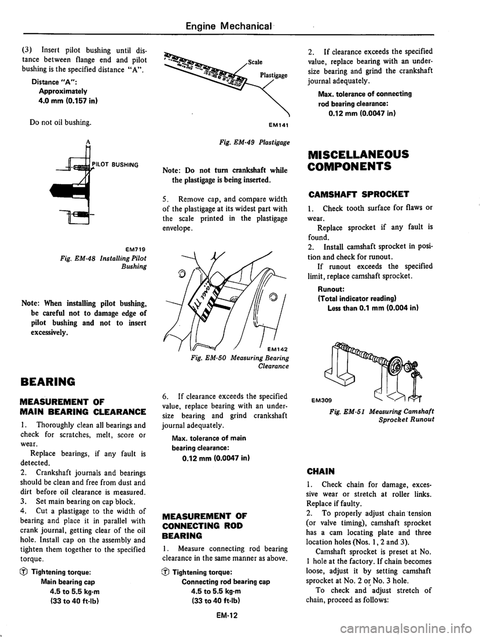 DATSUN 810 1979  Service Manual 