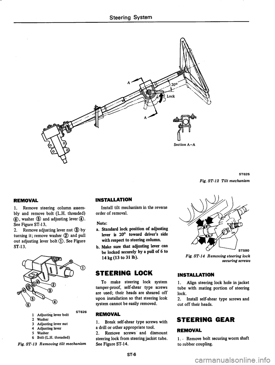 DATSUN 810 1979  Service Manual 