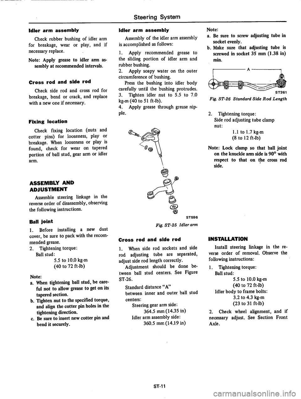 DATSUN 810 1979  Service Manual 