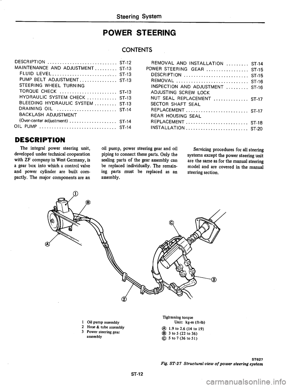 DATSUN 810 1979  Service Manual 