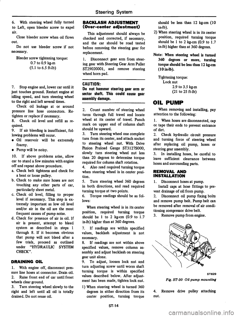 DATSUN 810 1979  Service Manual 
