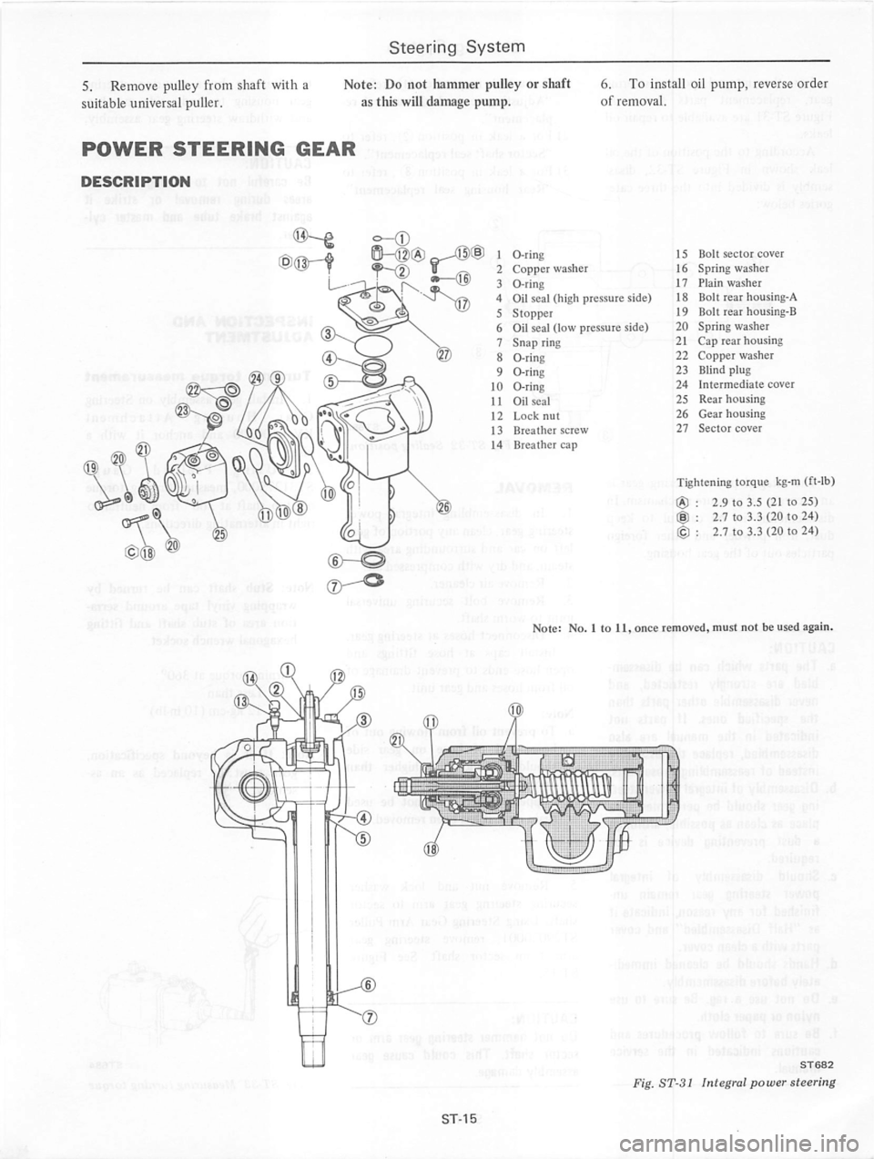 DATSUN 810 1979  Service Manual 
