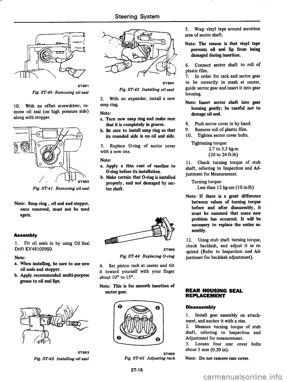 DATSUN 810 1979  Service Manual 