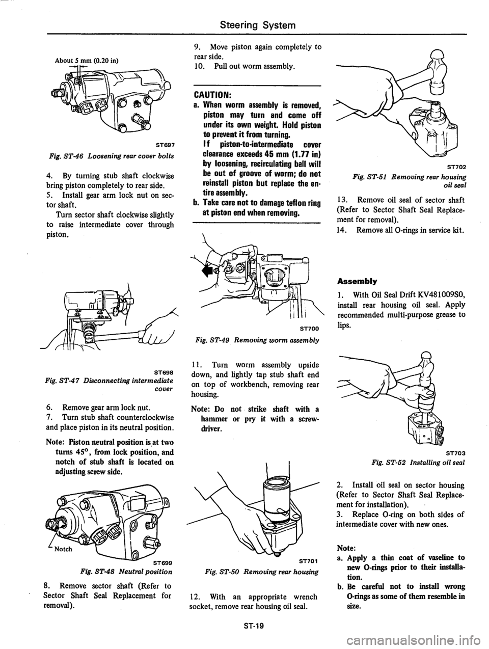 DATSUN 810 1979  Service Manual 