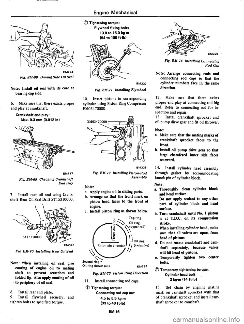 DATSUN 810 1979  Service Manual 