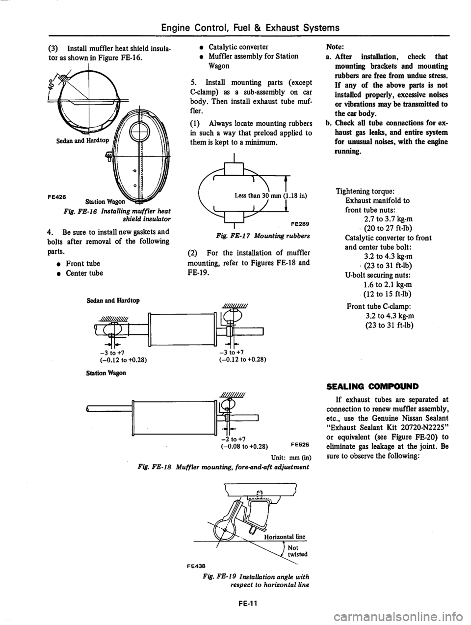 DATSUN 810 1979  Service Manual 