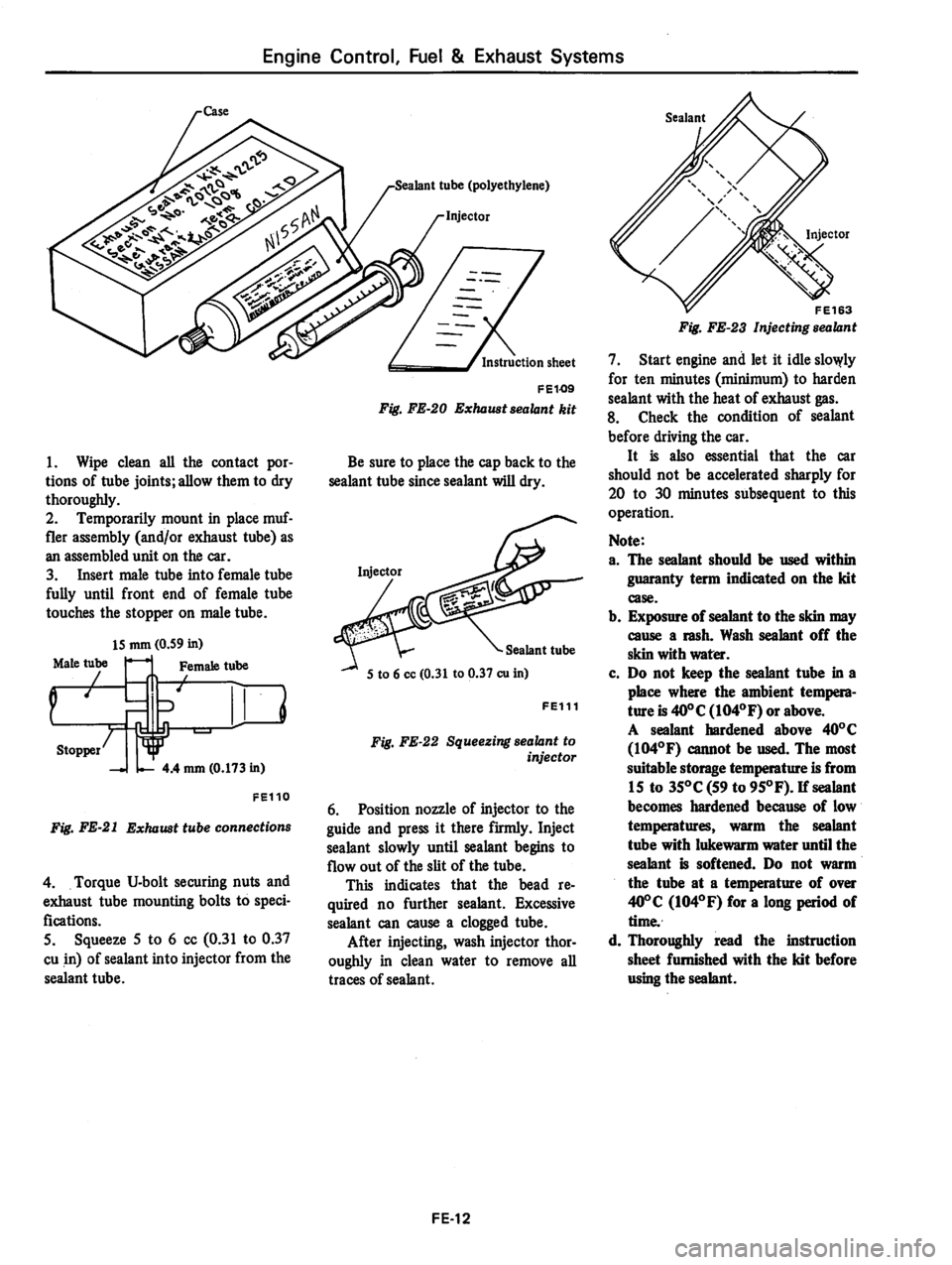 DATSUN 810 1979  Service Manual 