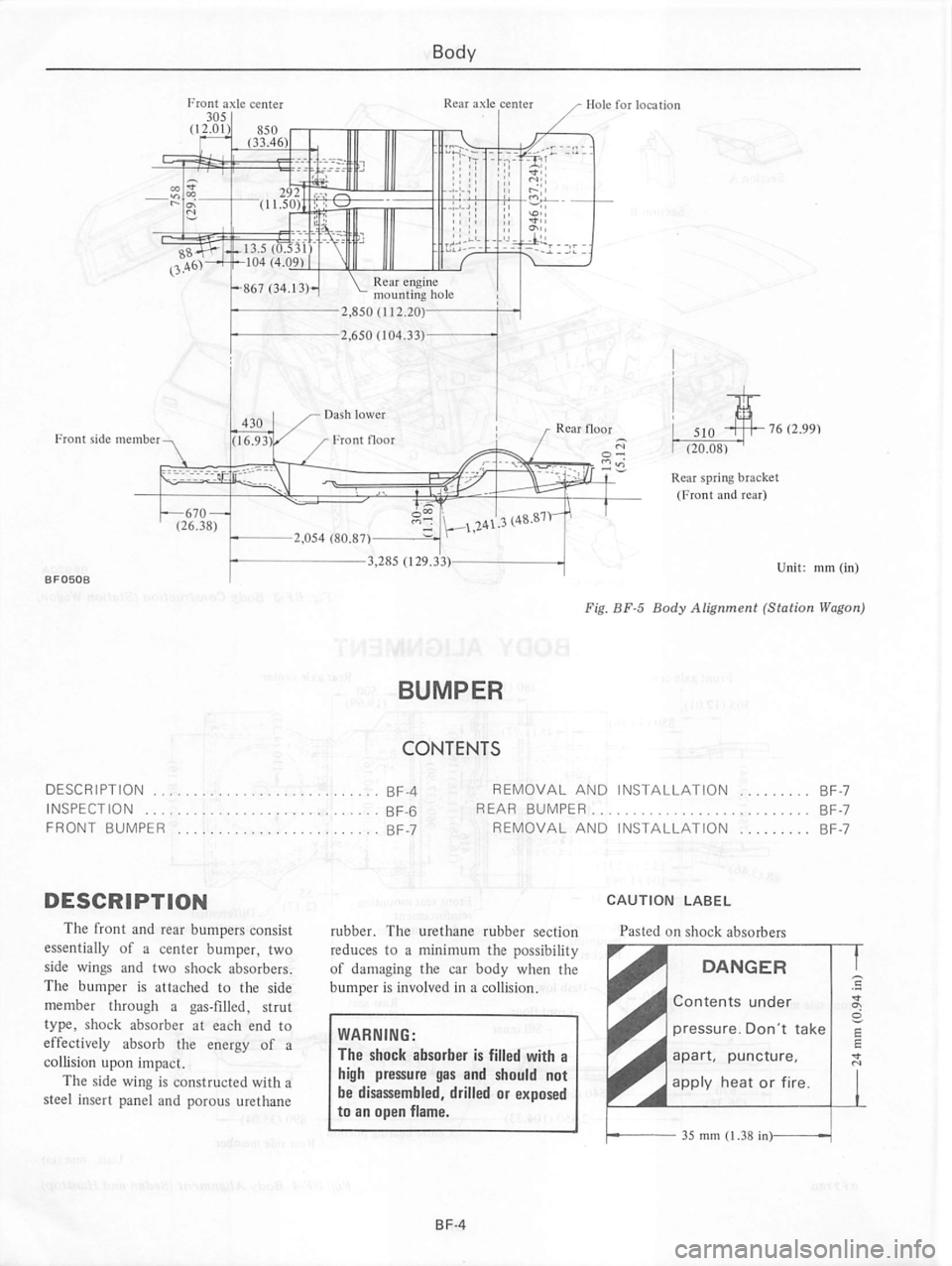 DATSUN 810 1979  Service Manual 
