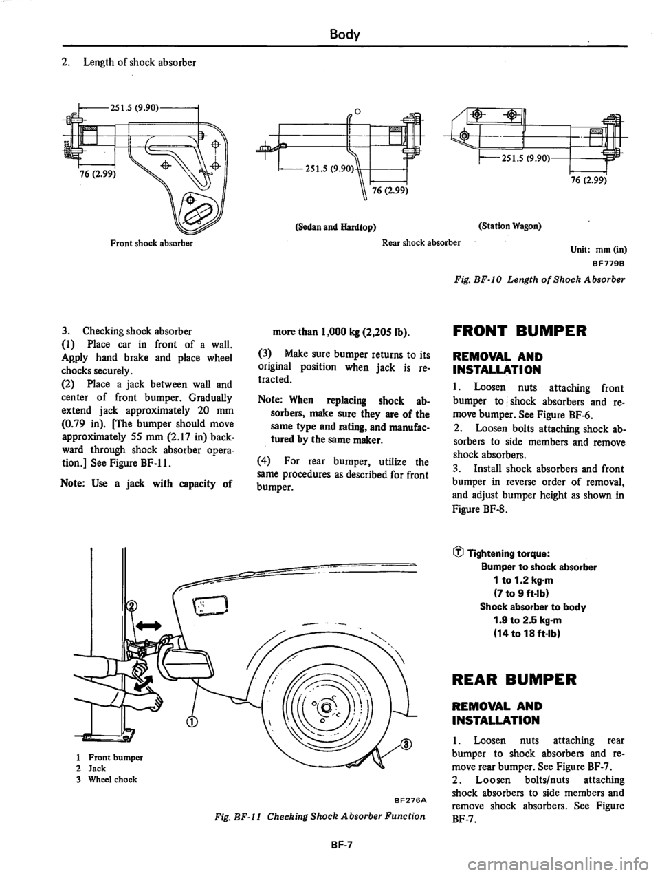 DATSUN 810 1979  Service Manual 