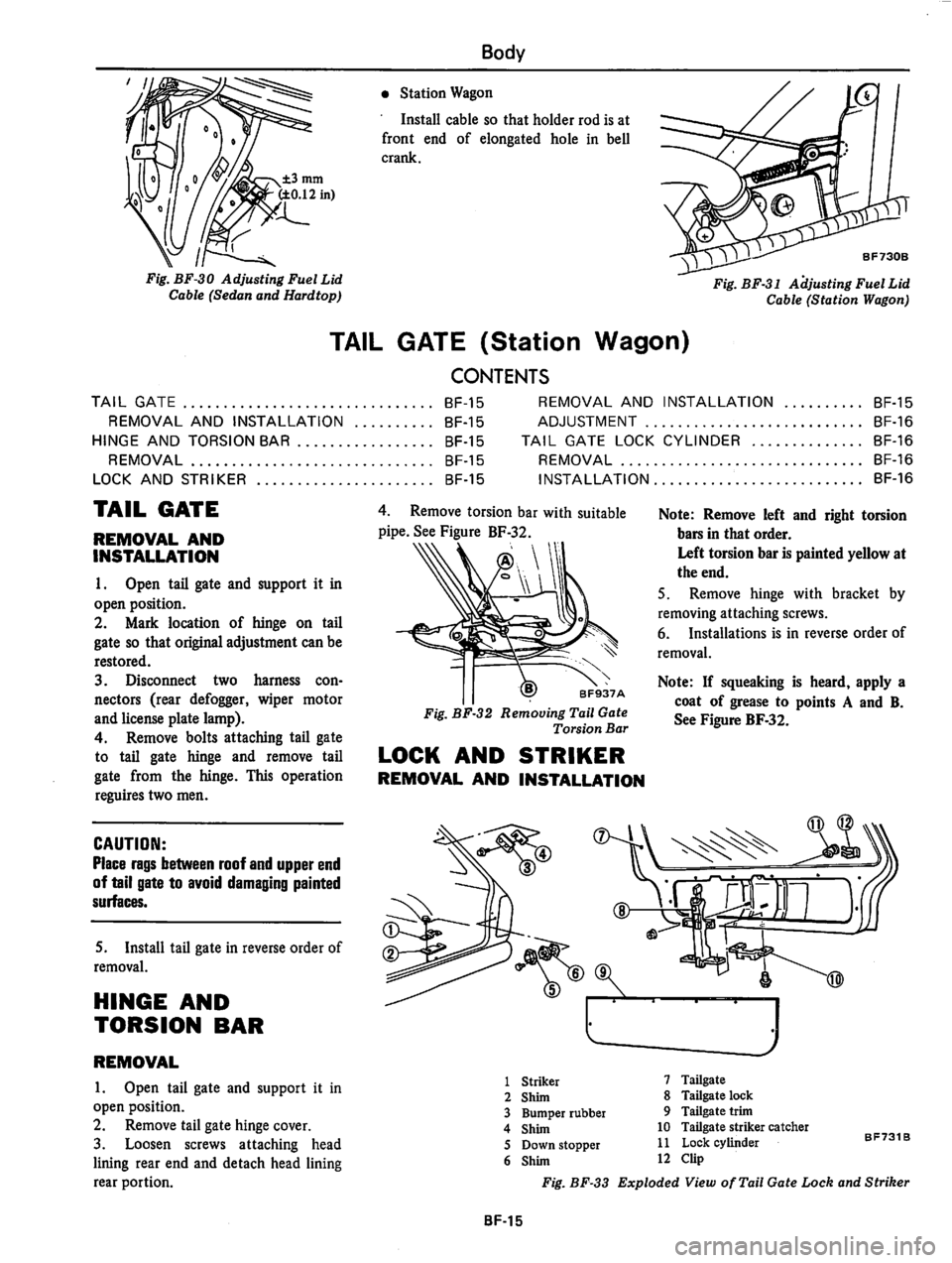 DATSUN 810 1979  Service Manual 