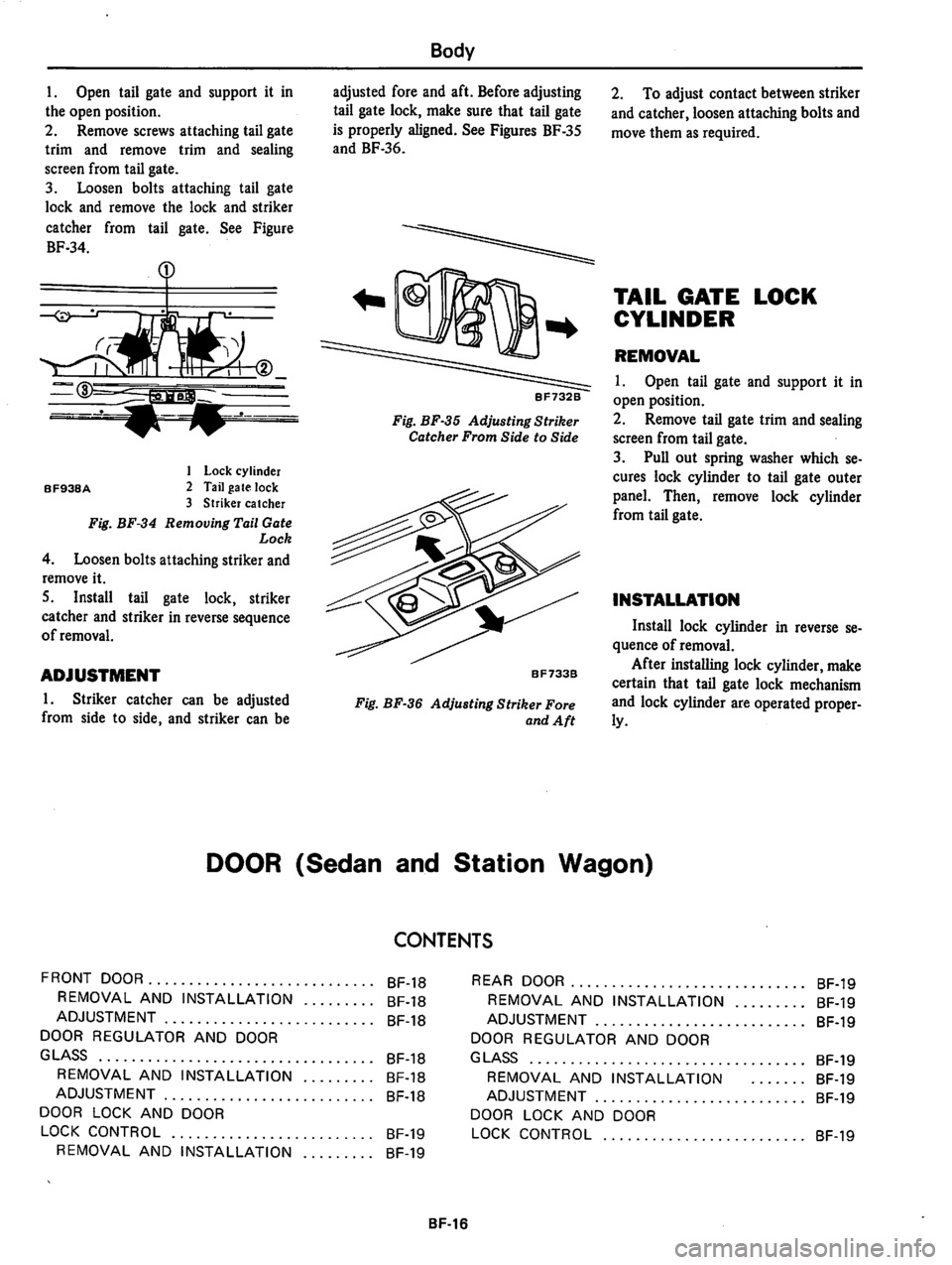 DATSUN 810 1979  Service Manual 