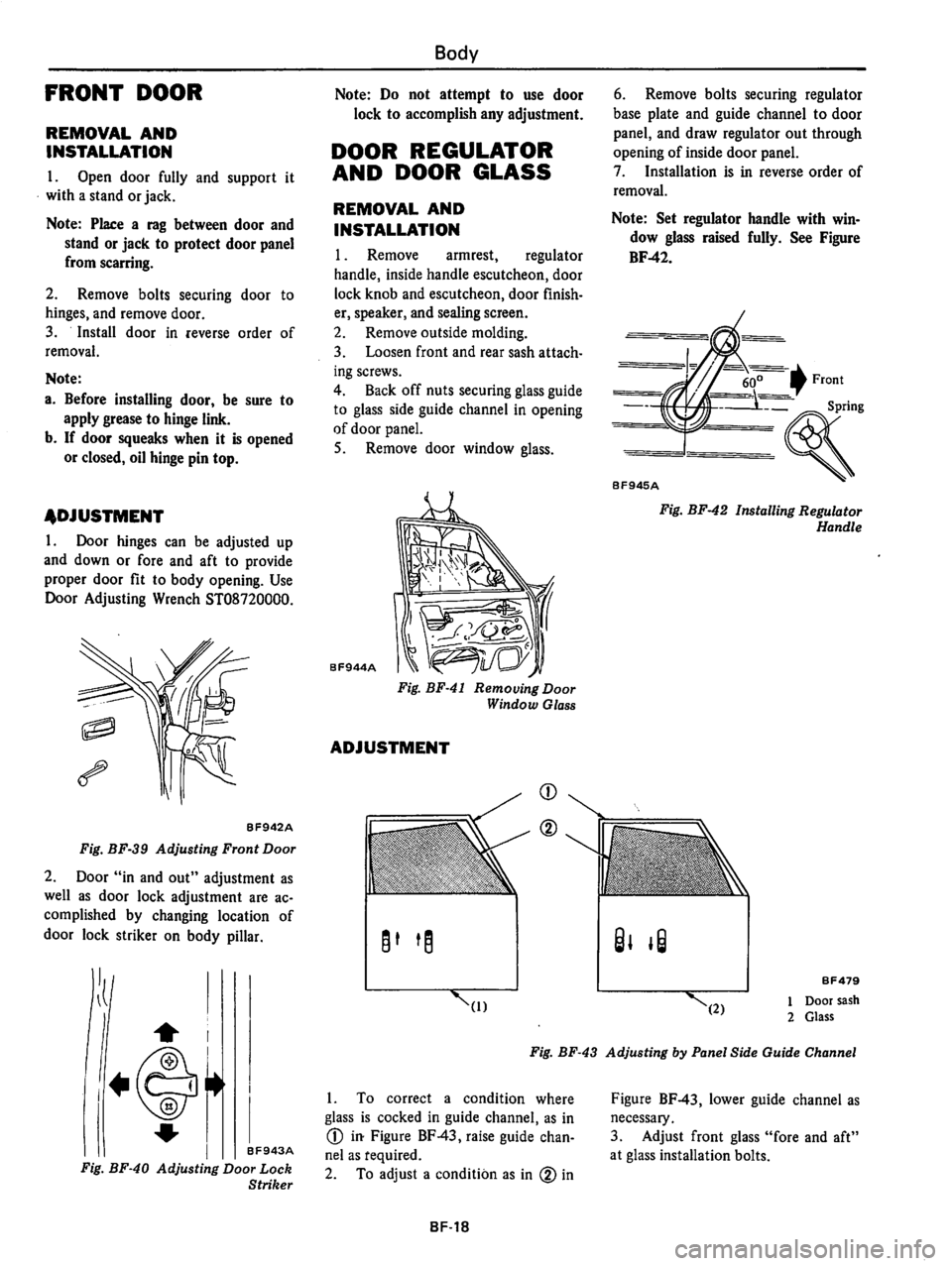 DATSUN 810 1979  Service Manual 