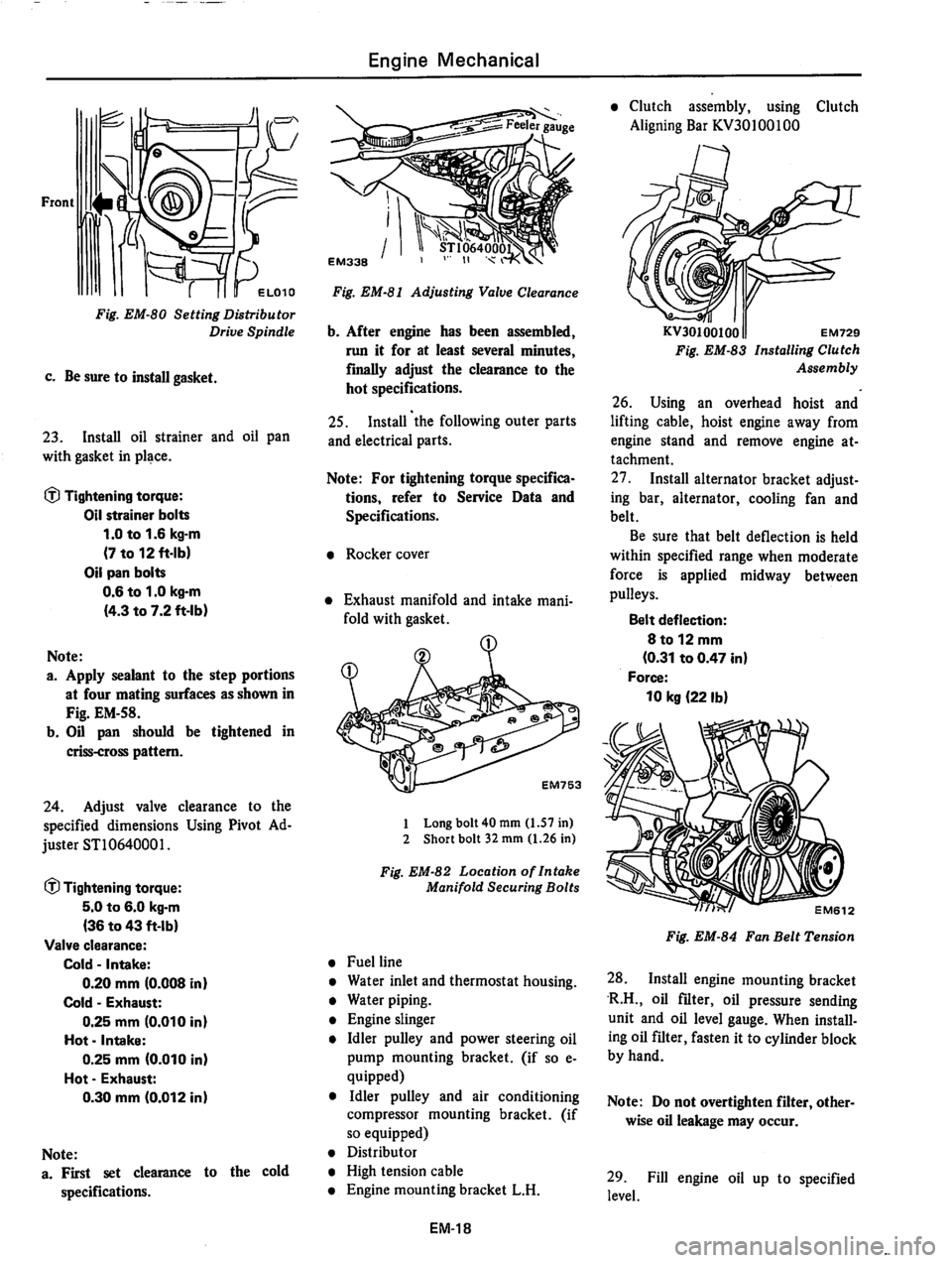 DATSUN 810 1979  Service Manual 