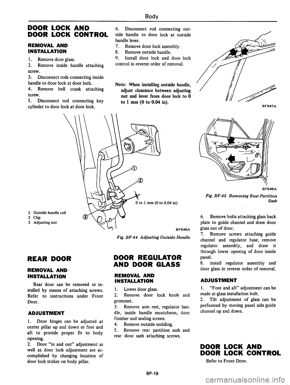 DATSUN 810 1979  Service Manual 