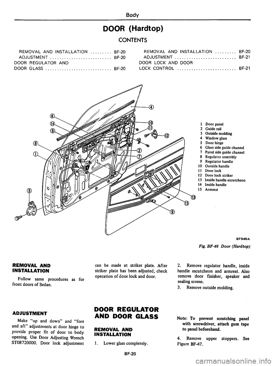 DATSUN 810 1979  Service Manual 