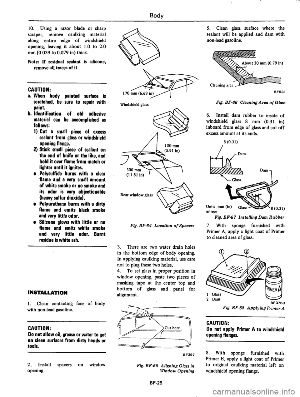 DATSUN 810 1979  Service Manual 