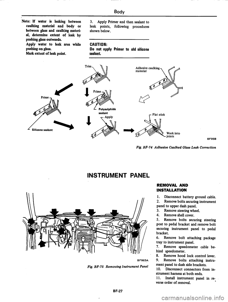 DATSUN 810 1979  Service Manual 