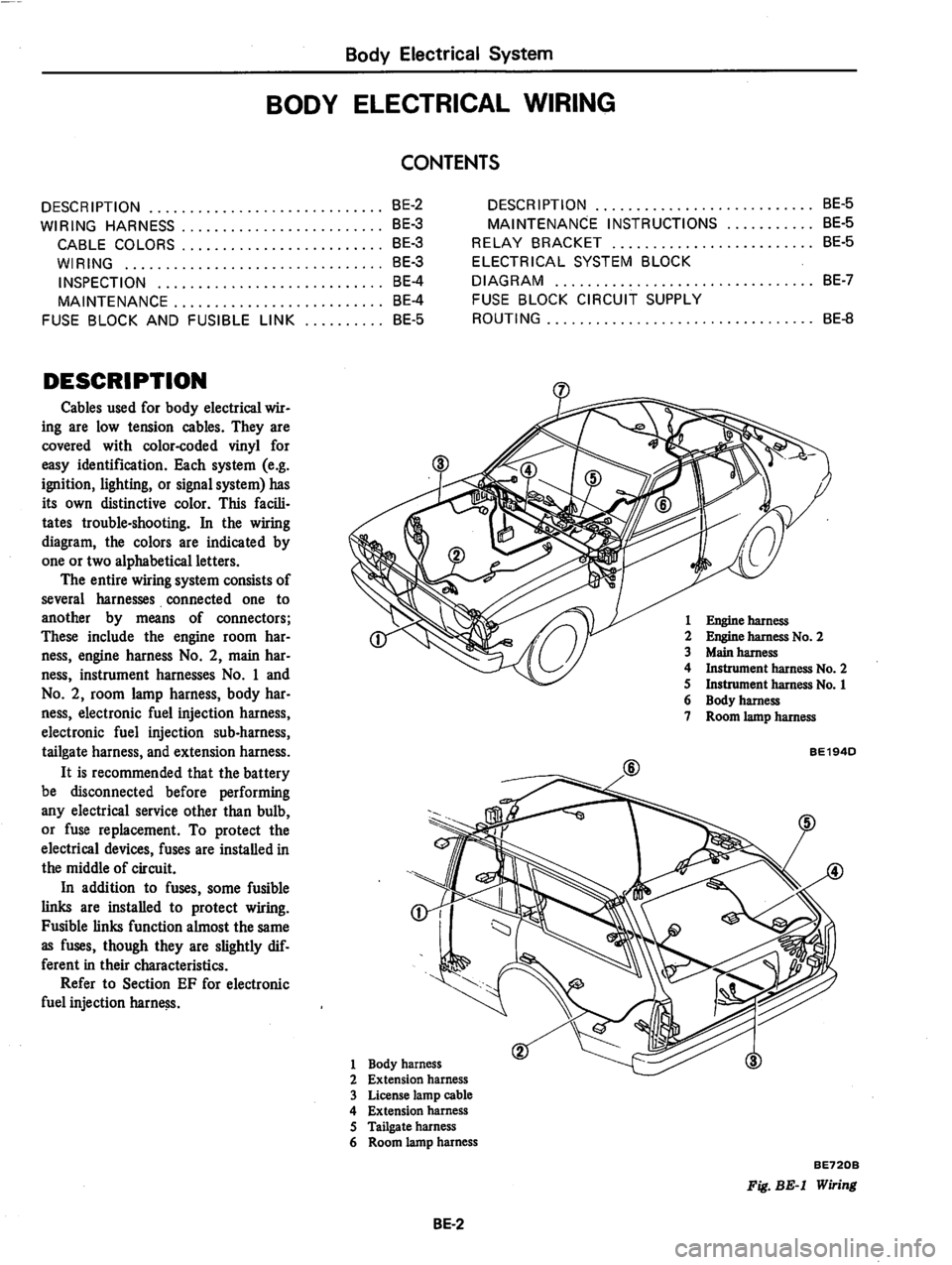 DATSUN 810 1979  Service Manual 