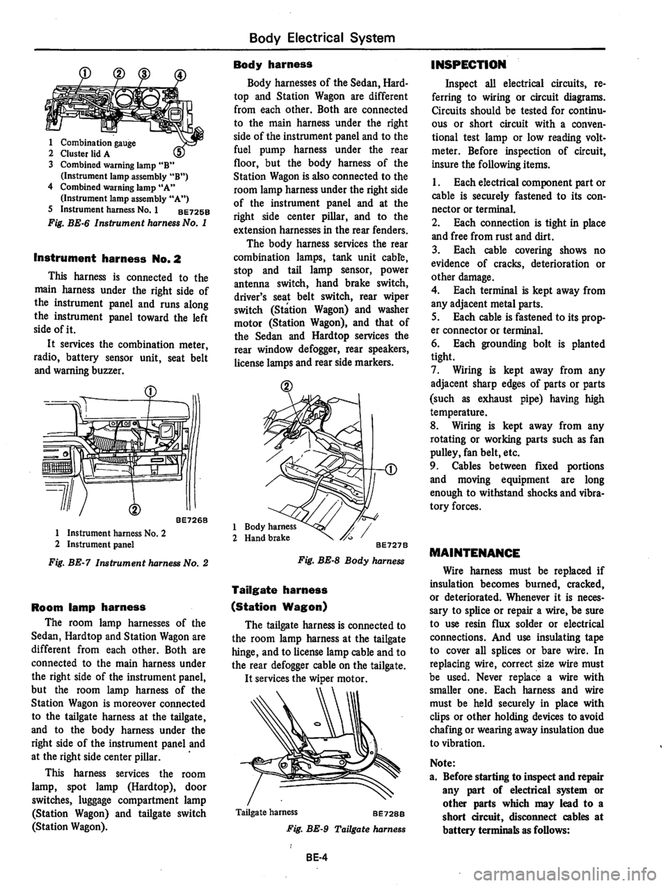 DATSUN 810 1979  Service Manual 