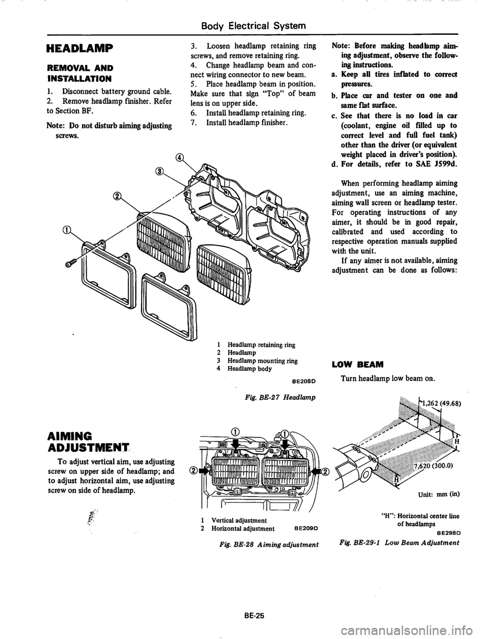 DATSUN 810 1979  Service Manual 
