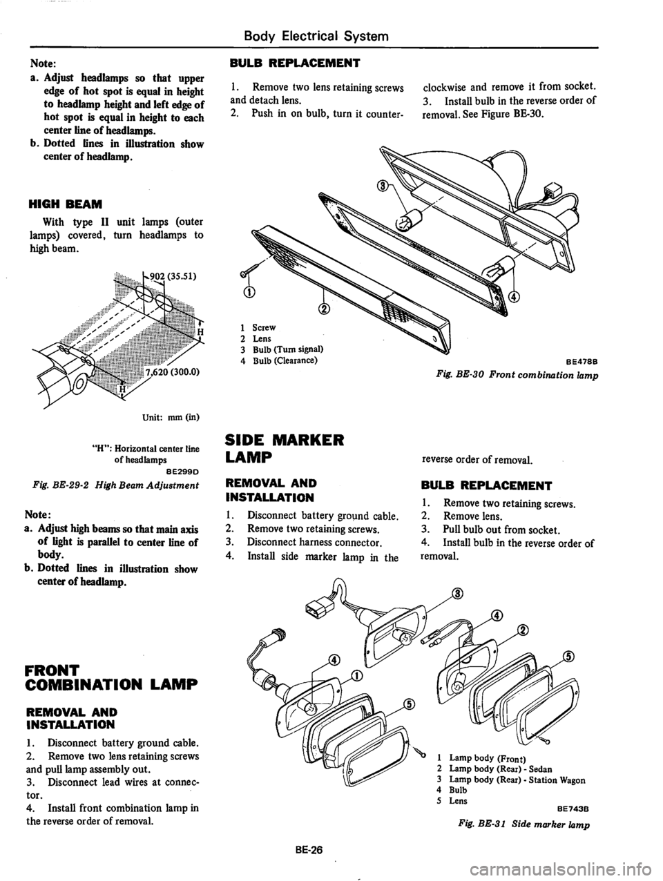 DATSUN 810 1979  Service Manual 
