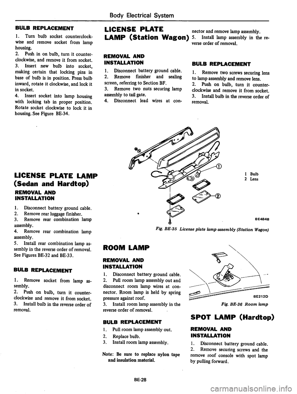 DATSUN 810 1979  Service Manual 