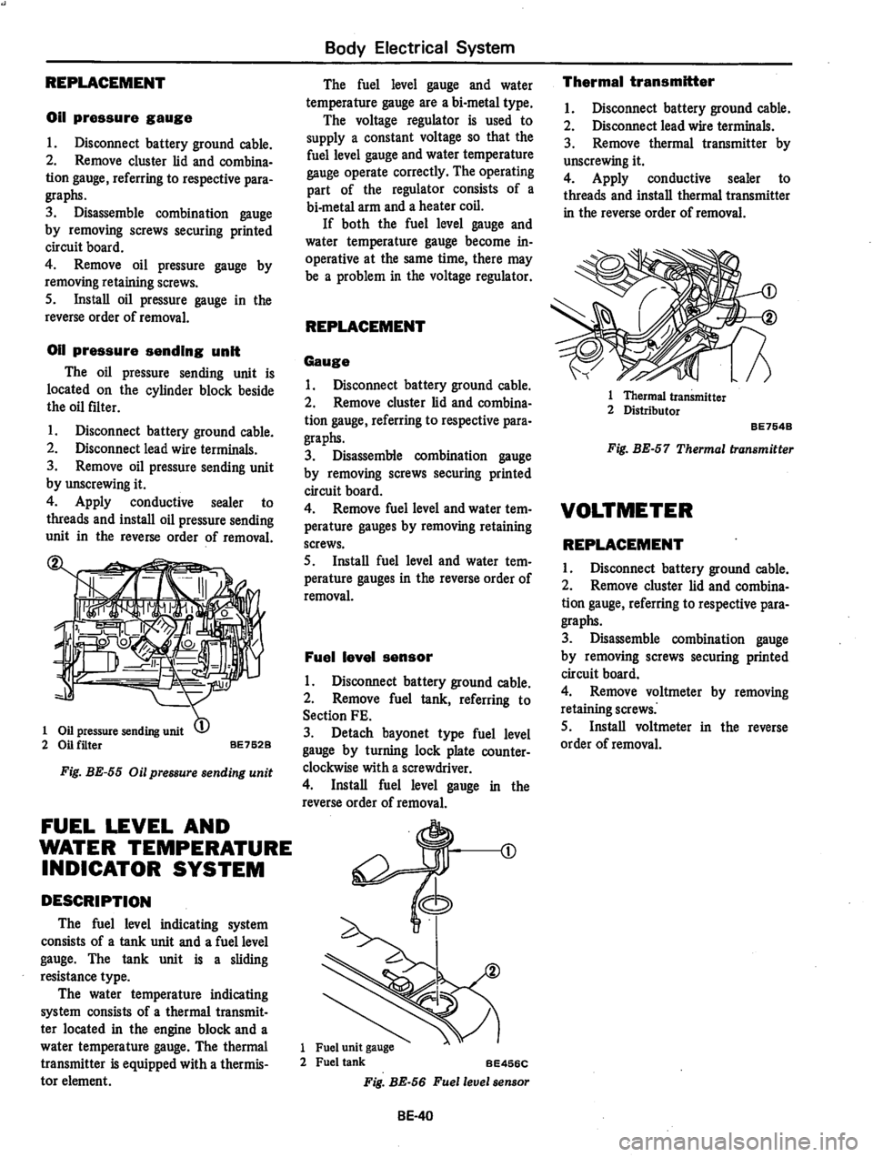 DATSUN 810 1979  Service Manual 