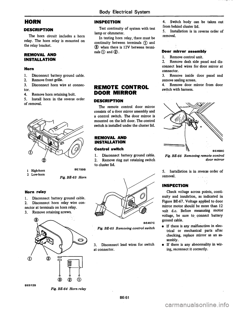 DATSUN 810 1979  Service Manual 