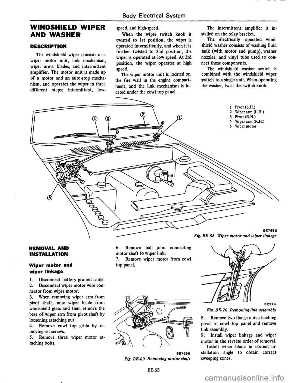 DATSUN 810 1979  Service Manual 