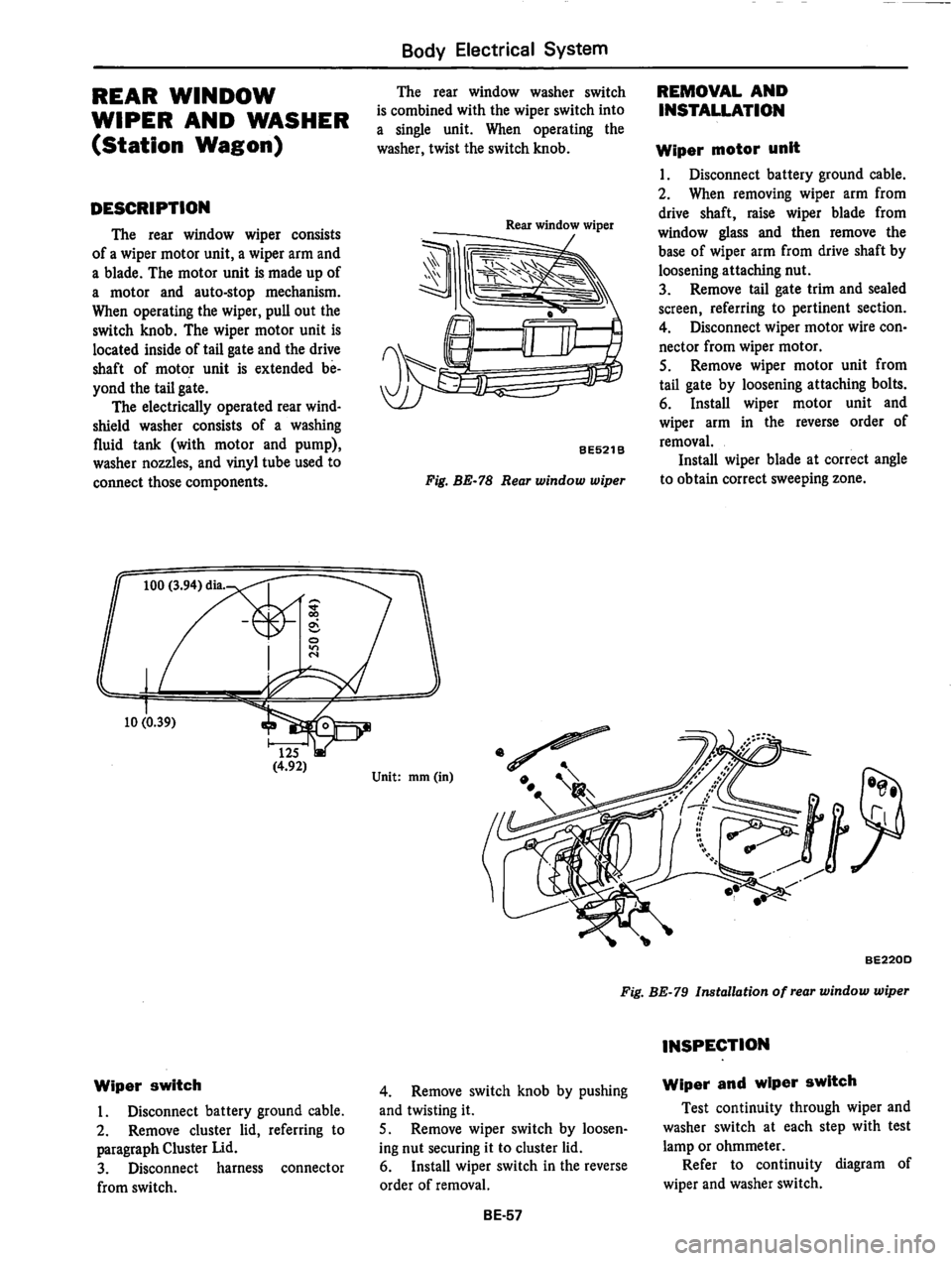 DATSUN 810 1979  Service Manual 