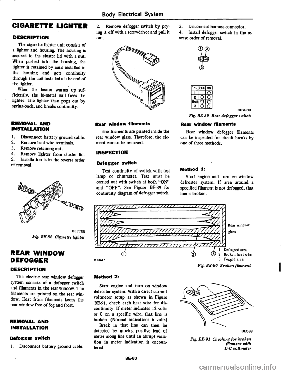 DATSUN 810 1979  Service Manual 