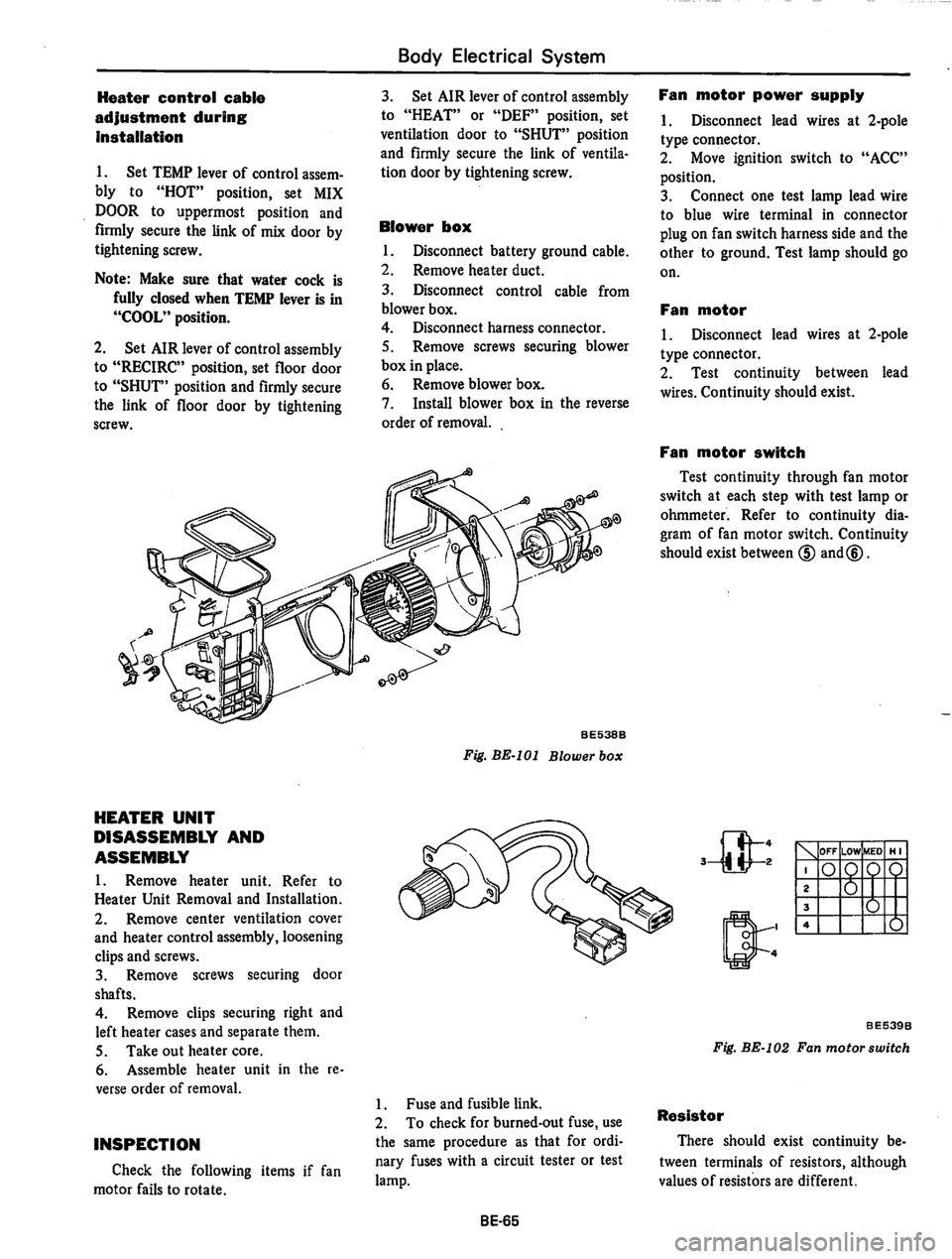 DATSUN 810 1979  Service Manual 