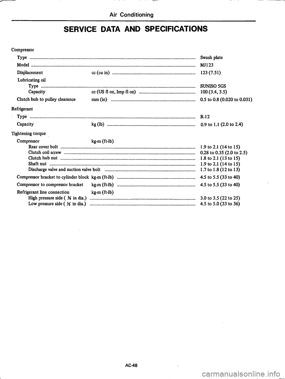 DATSUN 810 1979  Service Manual 