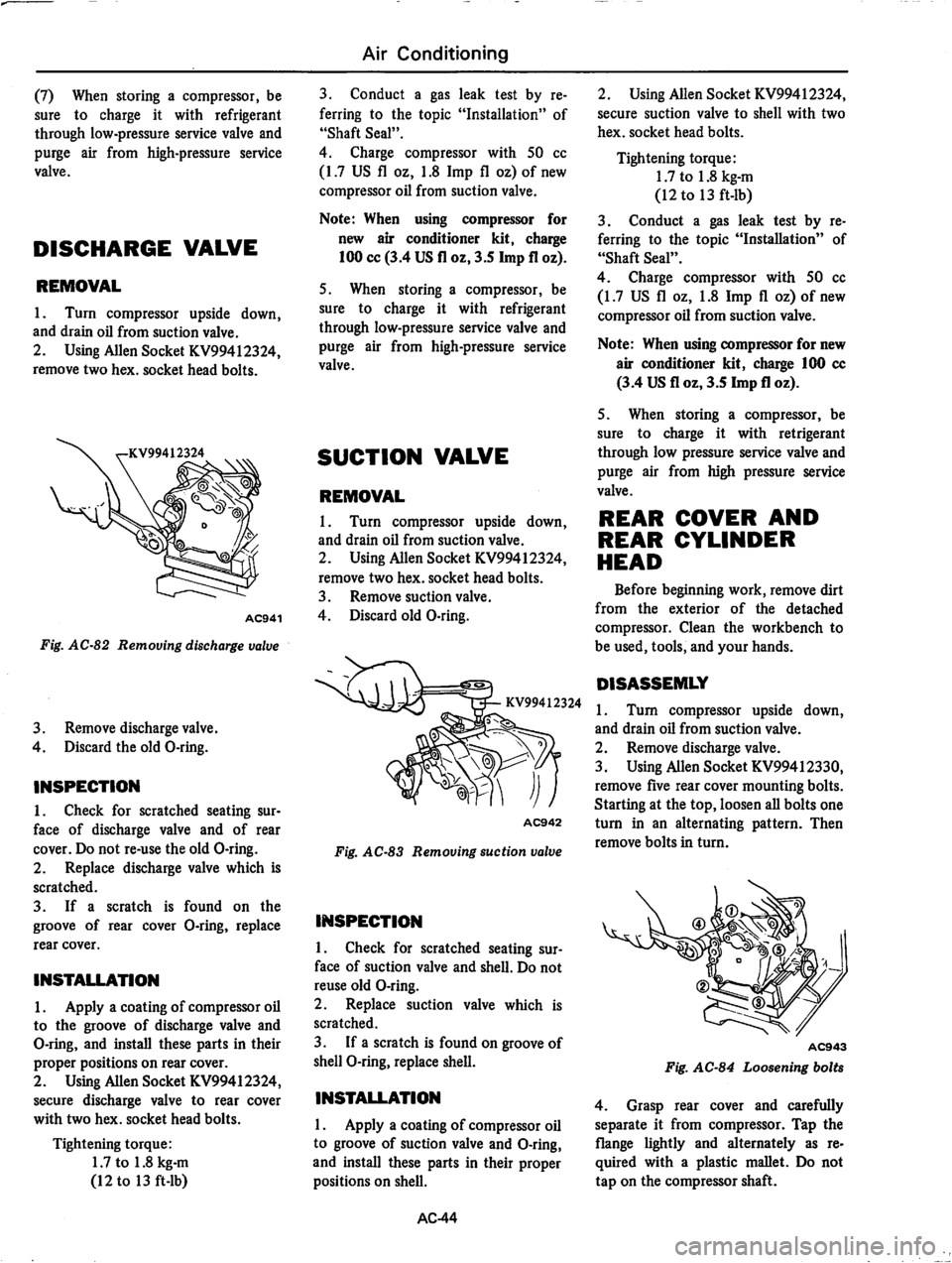 DATSUN 810 1979  Service Manual 
