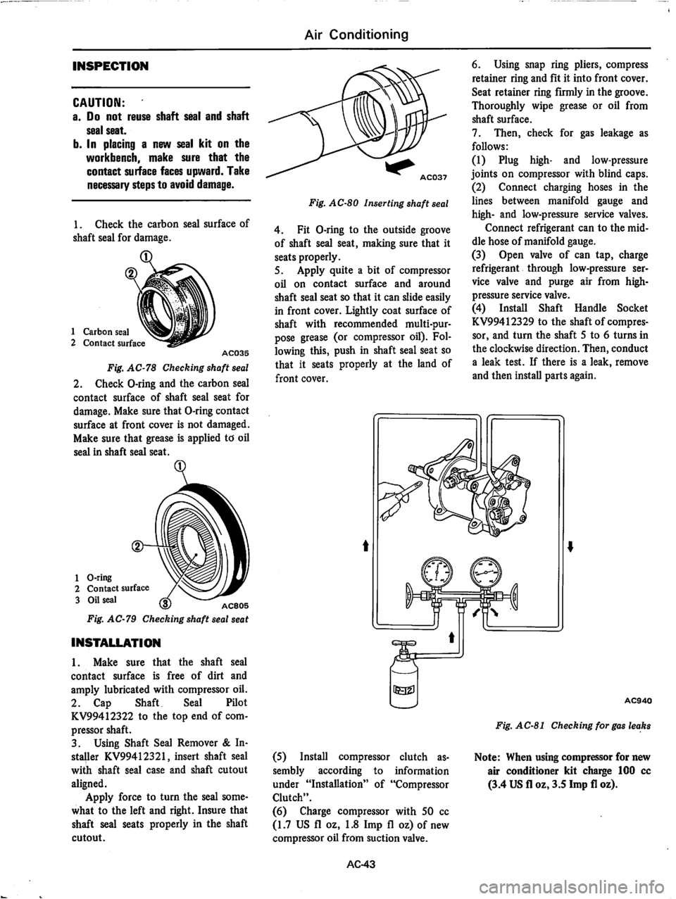 DATSUN 810 1979  Service Manual 
