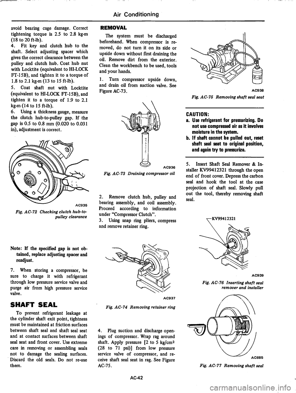 DATSUN 810 1979  Service Manual 