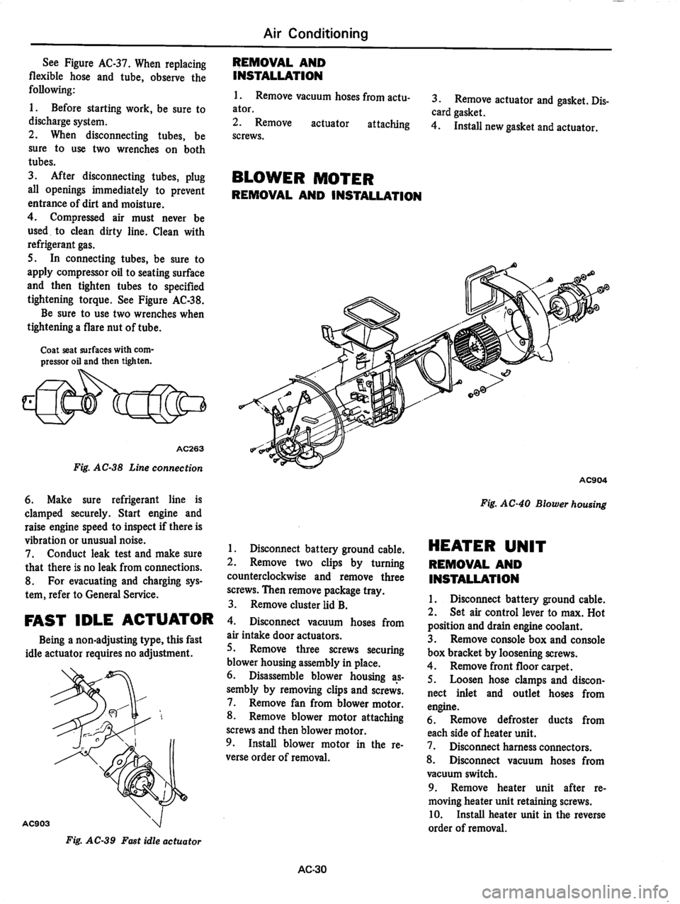 DATSUN 810 1979  Service Manual 