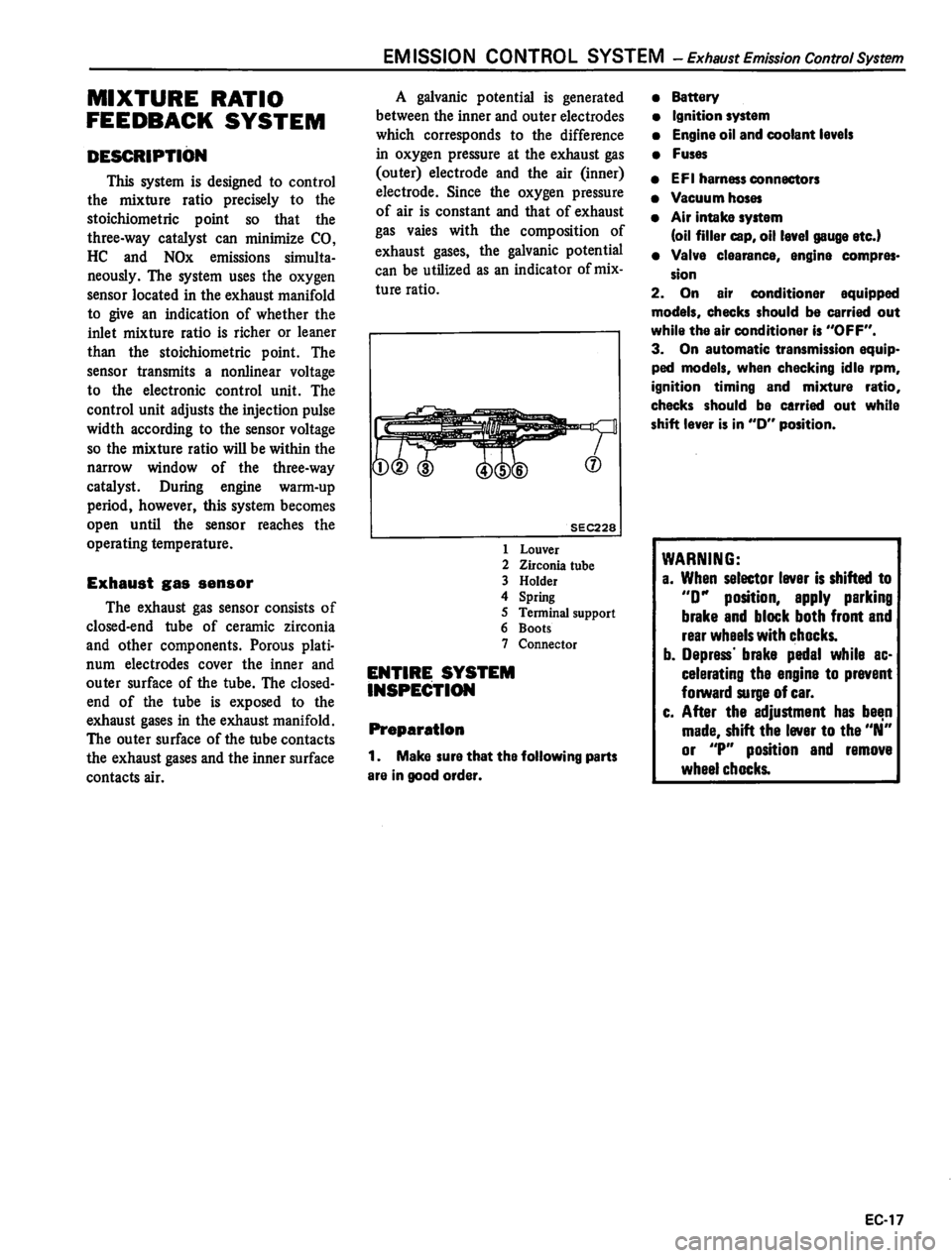 DATSUN 810 1980  Service Manual 