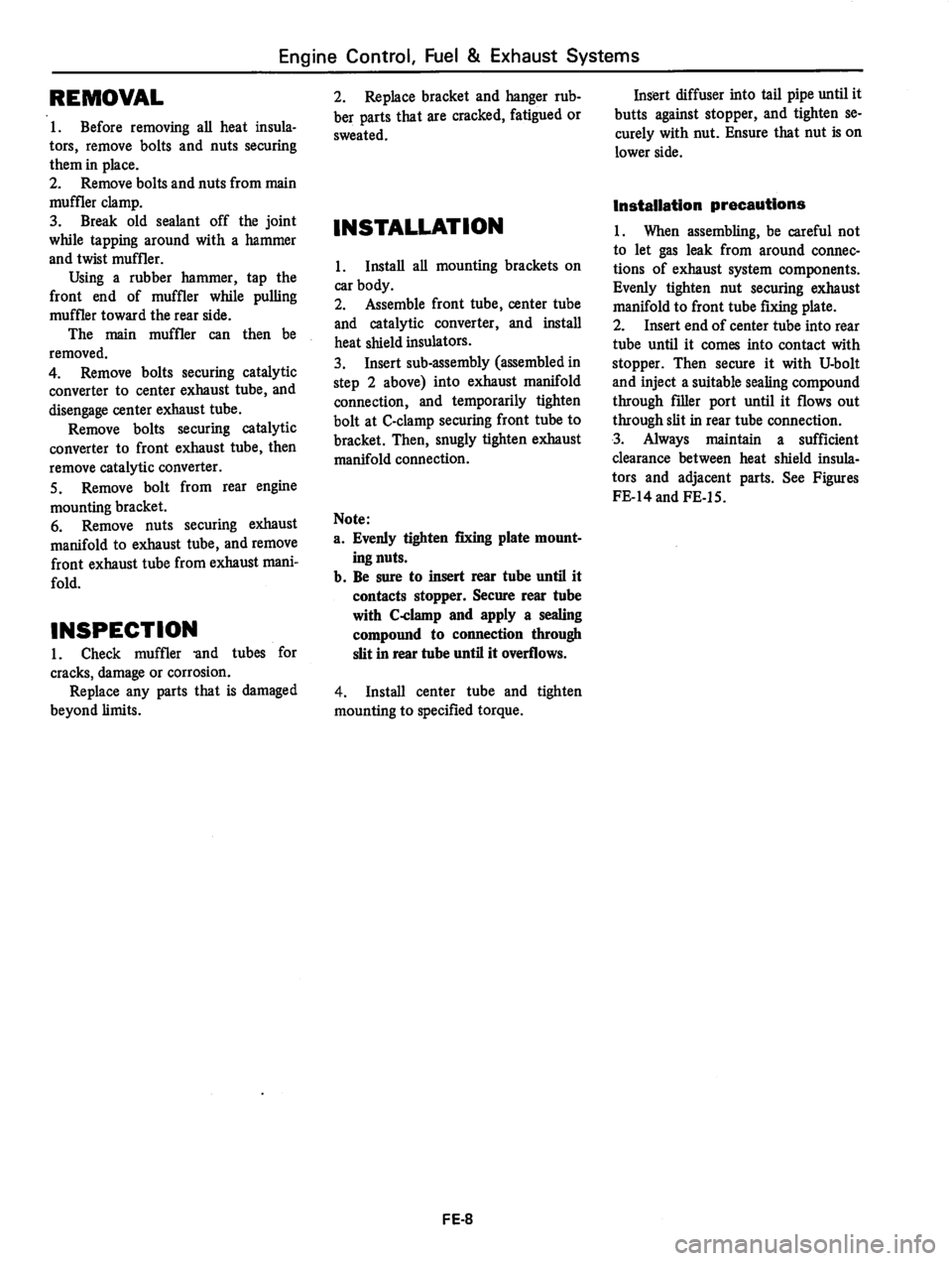 DATSUN 810 1980  Service Manual 