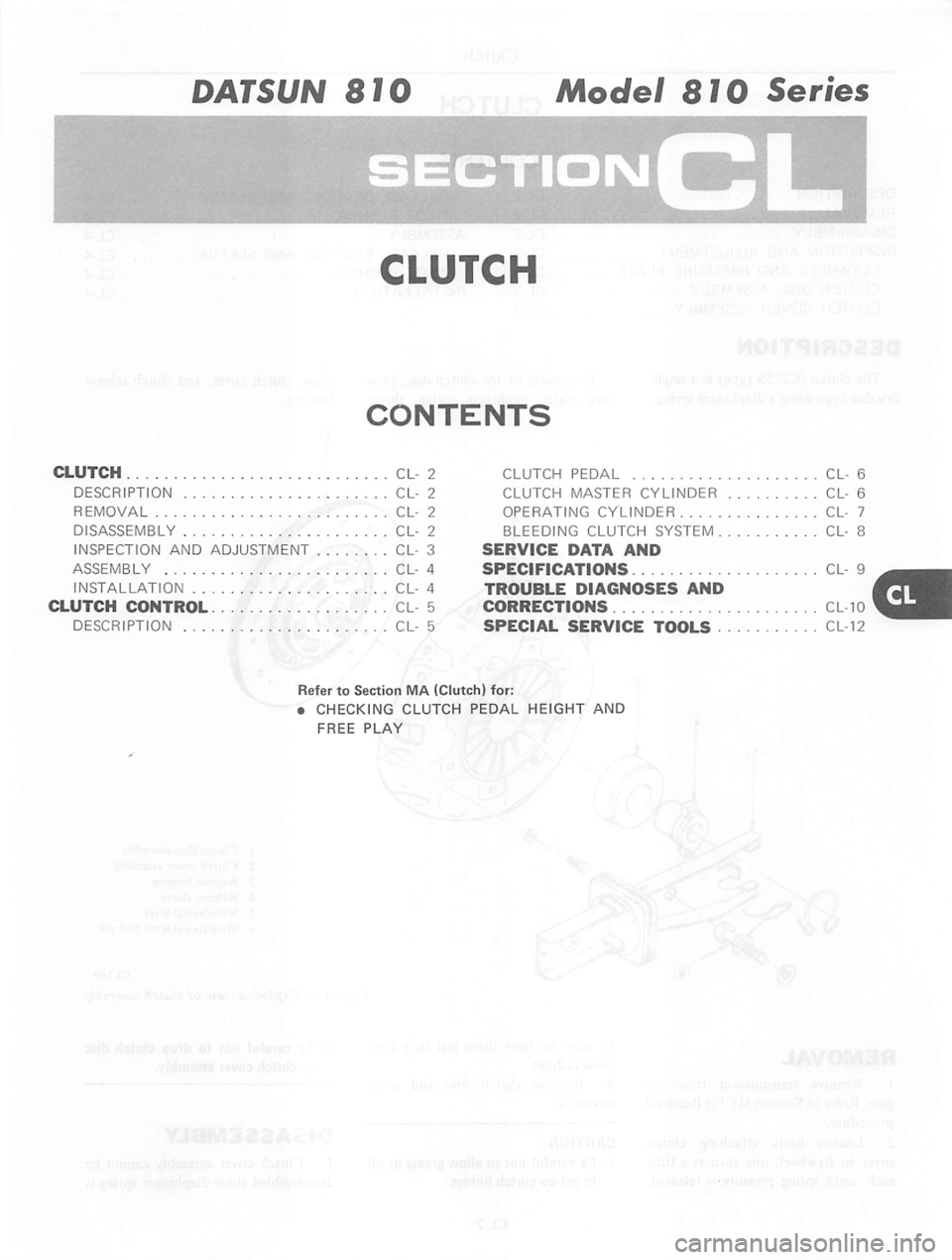 DATSUN 810 1980  Service Manual 