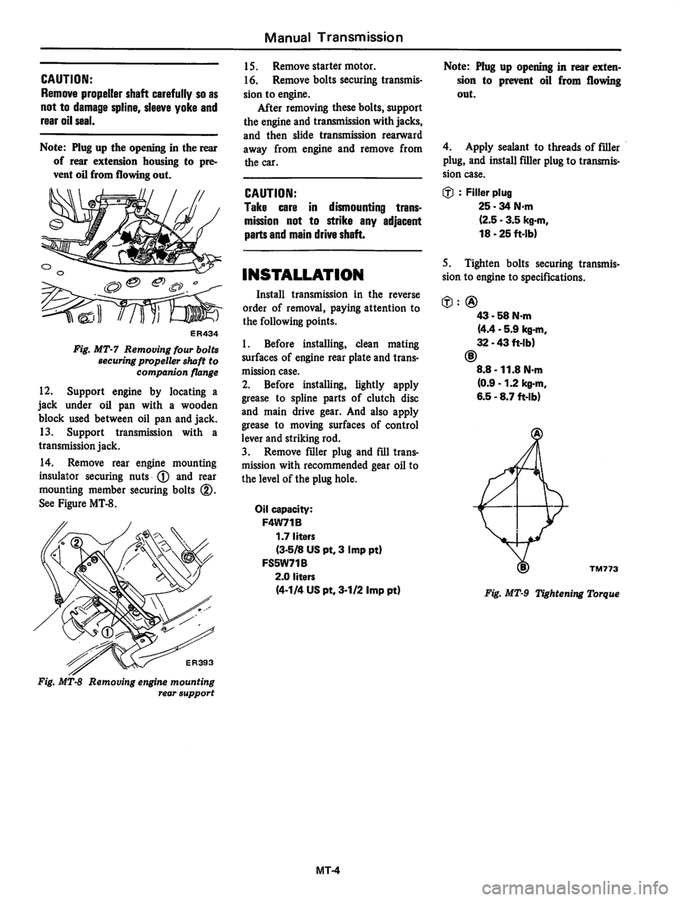 DATSUN 810 1980  Service Manual 
